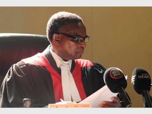 a magistrate in court