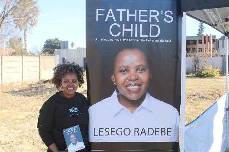 The book explores how growing up without a father shaped Lesego Radebe's identity.