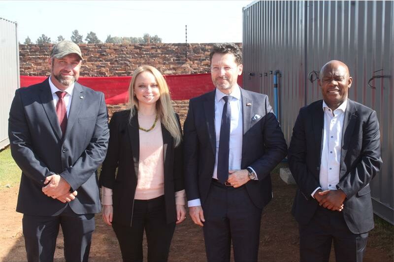 The innovative facility treats greywater from showers, kitchens and laundry separately from blackwater from toilets.
