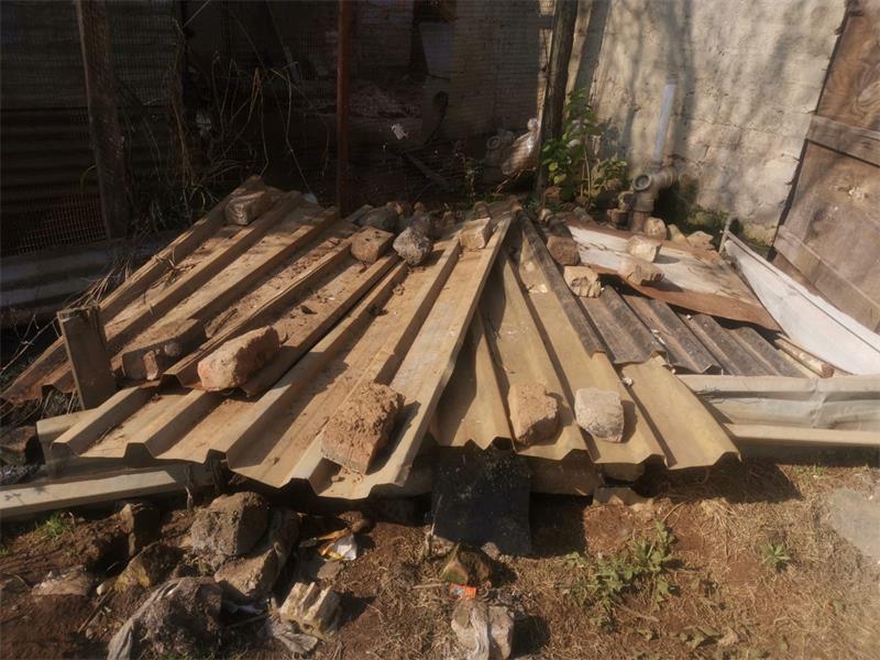 The community has been affected by blocked sewer and a crumbling road infrastructure for years.