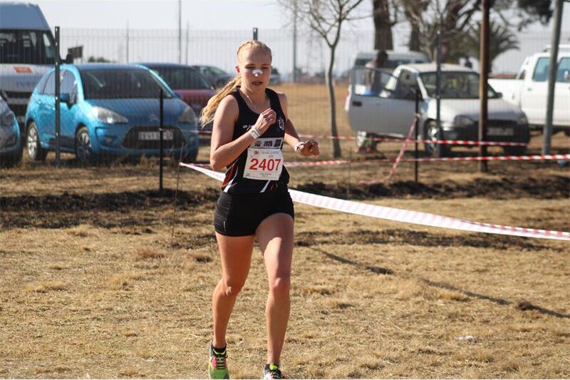 She clocked a season's best 15:59 to win the senior women's 4km in the seventh CGA cross country league meeting in Tsakane.