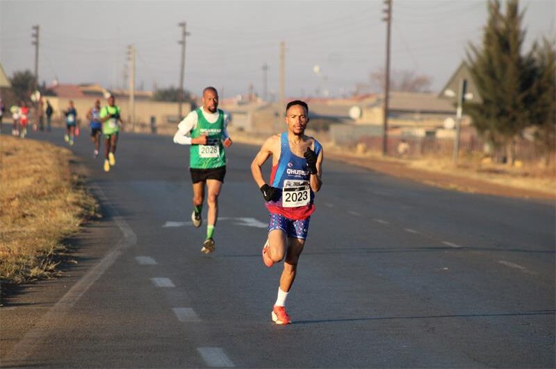Despite his discomfort, he fought hard to finish fourth in 01:11:57, behind winner Gladwin Mzazi, runner-up Pule Sibeko and third-placed Sakhile Sangweni.