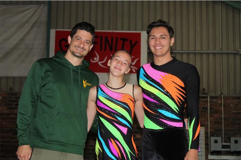 Kenneth Hart and Anchè Davidson were named the acrobatic gymnastics senior athletes of the year, while Armand Koekemoer was honoured as coach of the year.