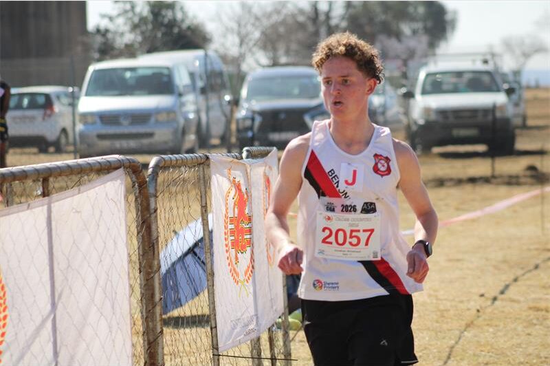 He finished eighth in 23:44 for his second top 10 finish of the season.