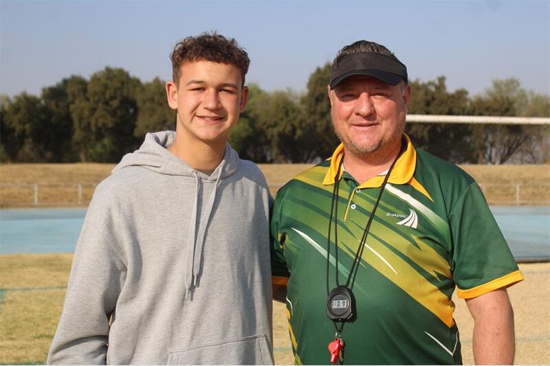 He will represent the country in the regional event, capping an impressive season where he won two golds at the SASA Primary Schools track and field championships in Cape Town.