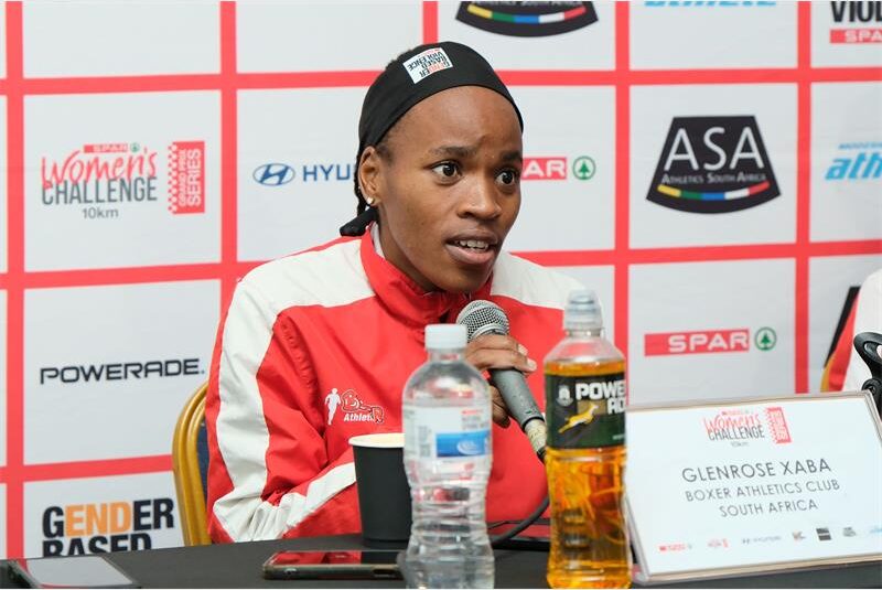 She missed her own national women's 10km record by five seconds.