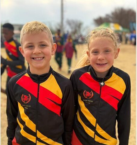 They earned their provincial colours for the first time when they represented CGA at the ASA cross country championships.