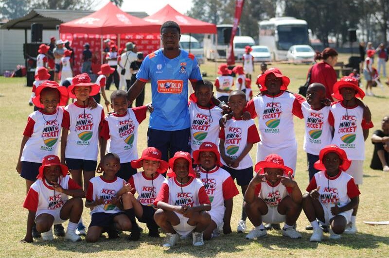 Martin Khumalo and Aaron Phangiso were both introduced to cricket through mini-cricket.
