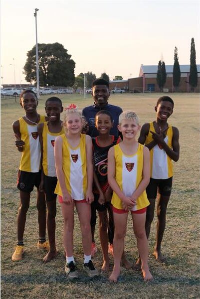 They will represent Central Gauteng at the ASA cross country championships at Curro Hazeldean.