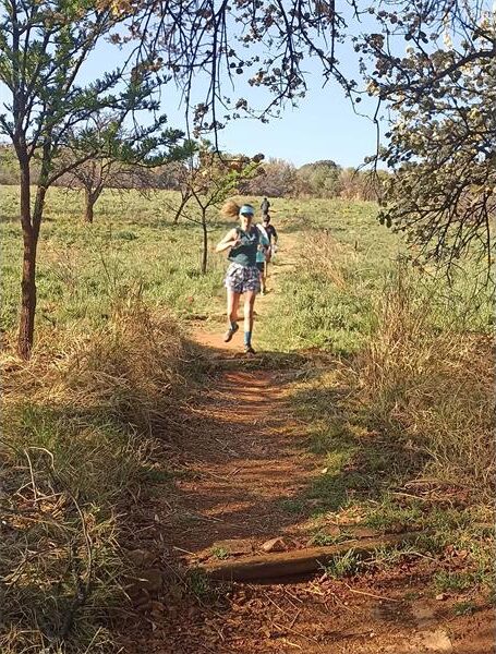 More than 100 runners attended the Trail Fund Project run.