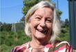 Older woman with bob grey hair