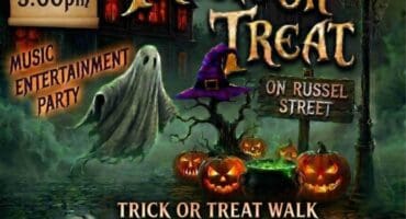Poster for a Halloween event