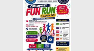 A colourful poster advertising a fun walk.