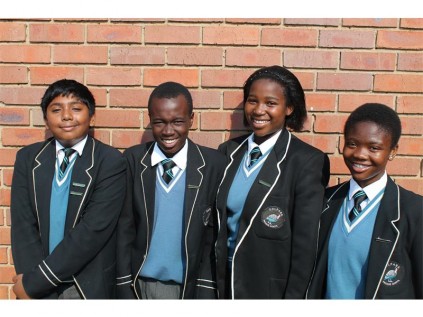 The executive members of the Learner Representative Council for 2014 at Dalpark Private School are (from left): Justin Moodley, Rendani Sikhwivhilu, Zandile Magubane and Ayanda Mokou.