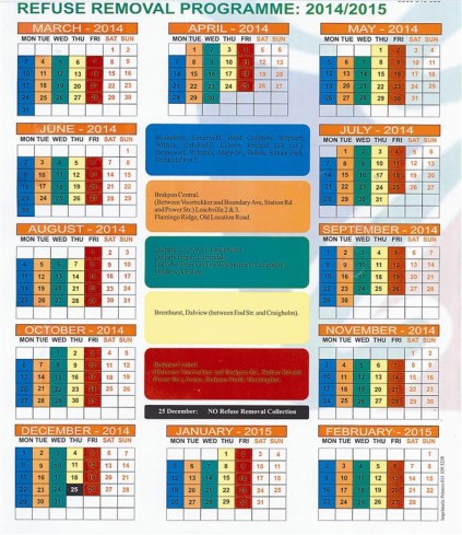 Refuse Removal Programme (Large)