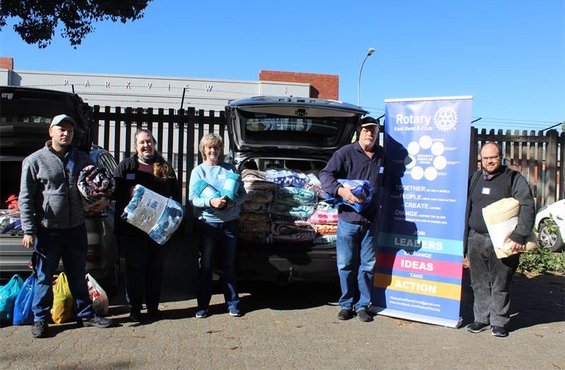Donated blankets warm worthy recipients Brakpan Herald