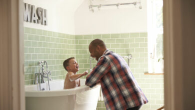 How to make a fun bathroom for kids