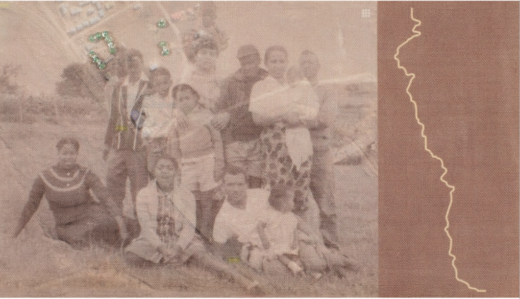 Bulumko Mbete_Scotland to Tsomo - Detail - (part of Memory as Location), 2021, Edition of 5, Digital print on cotton, Dimensions variable