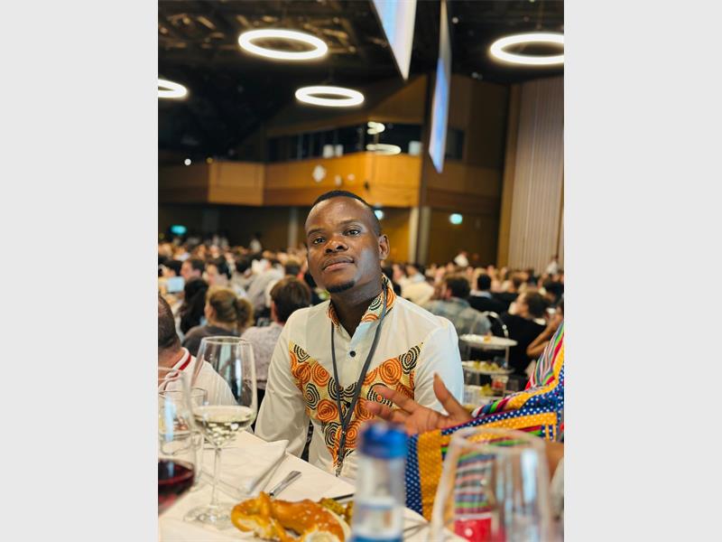 The PhD student recently returned from the 74th Lindau Nobel Laureate Meeting in Germany, where he stood among the world’s brightest young scientists.