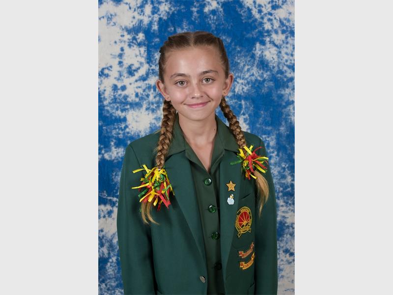 Die twee leerders het hul distrik verteenwoordig by die nasionale kampioenskappe.