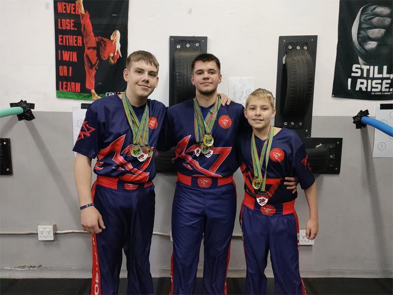 Two of the three will compete at the world championship in October in England.
