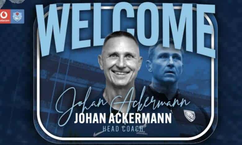 Ackermann will be formally unveiled to the media in Pretoria next week.