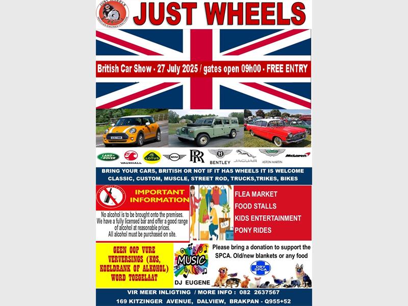 Marvel at iconic British cars, mingle with fellow enthusiasts, and enjoy a day packed with entertainment.