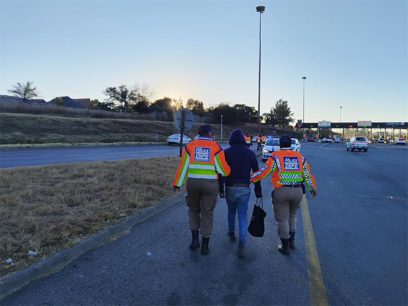 An increase in fatal accidents on freeways sparked a major pedestrian safety operation.