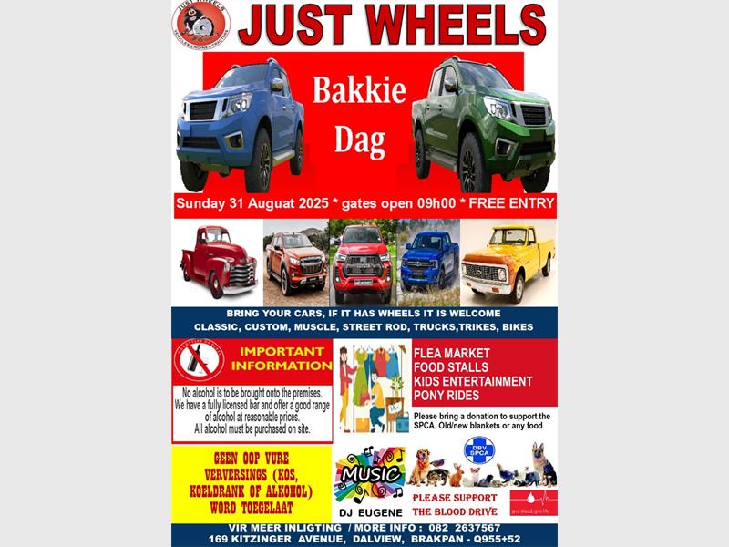 Enjoy a full day of vehicle displays, live music, food stalls, kids’ fun and more.