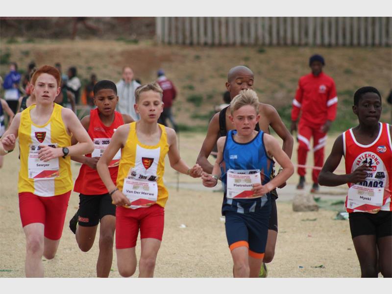 After a thrilling 4km race, he finished a close second behind Indiphile Myeki.