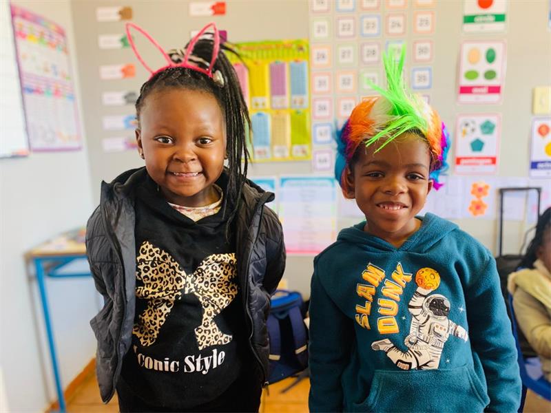 August 1 was all about bold colours and creative flair as learners showed off their unique hairstyles.