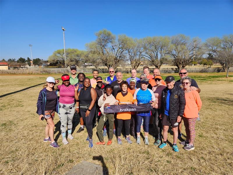 The CEO of Parkrun SA graced the weekly event.