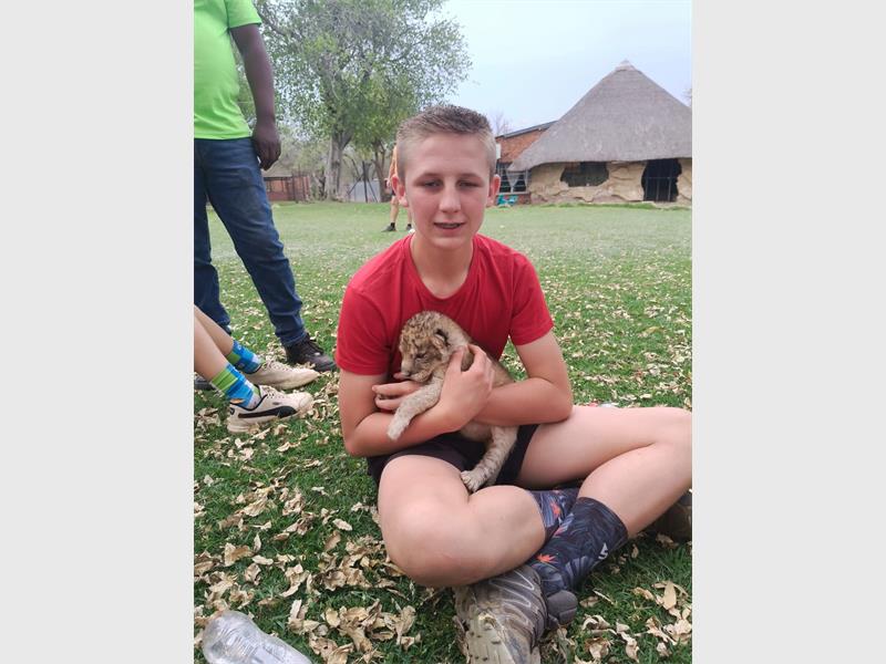 Die Graad Ses groep het 'n avontuur beleef by Kwaggasrus die week.