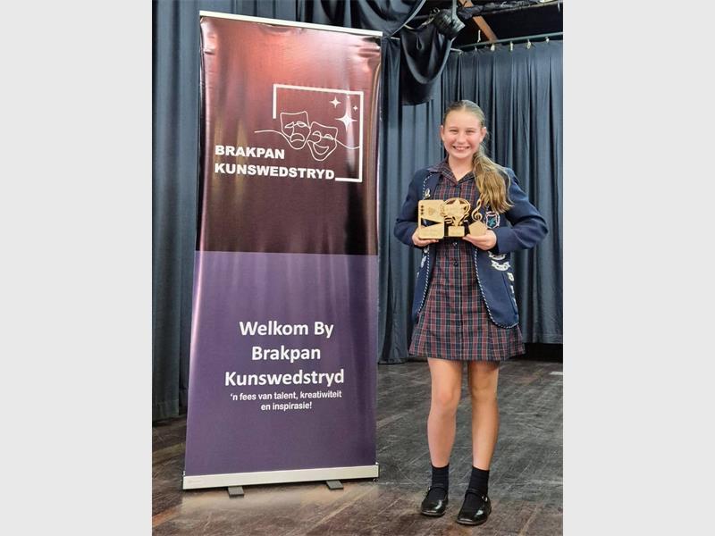 Die Brakpan Kunswedstryd het hul prysuitdeling by Hoërskool die Anker gehou.