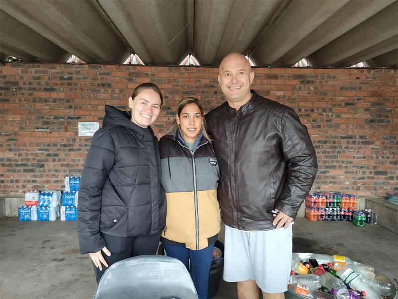 Word and Life Ministries Brakpan, along with Rata and Worthy Ministries, held their annual street shower last Saturday.