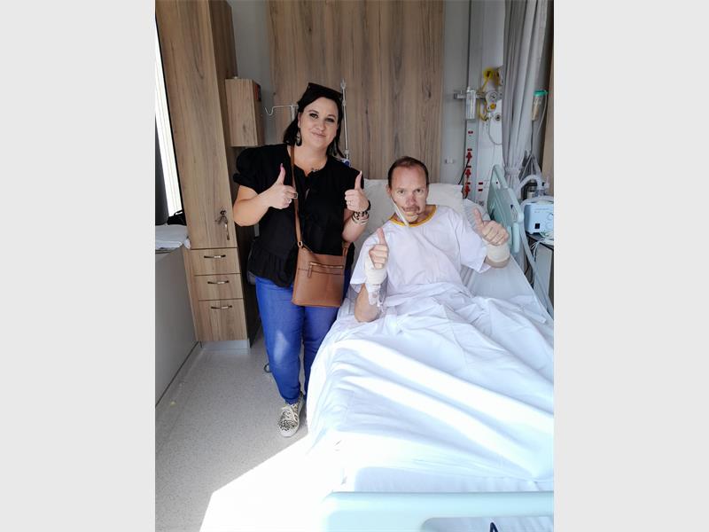 When Jaco Pretorius’ cancer left him in unbearable pain, the East Rand Palliative Care stepped in, bringing expert care, compassion and hope to his family.