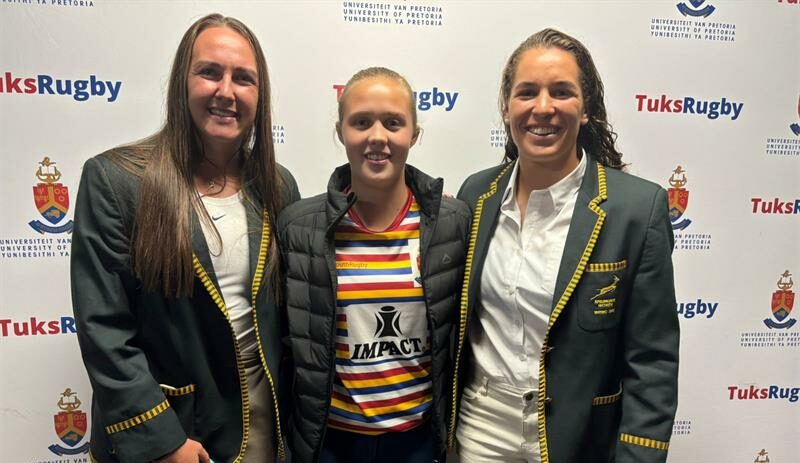 This shining U16 female rugby player from Dalpark continues to astonish.