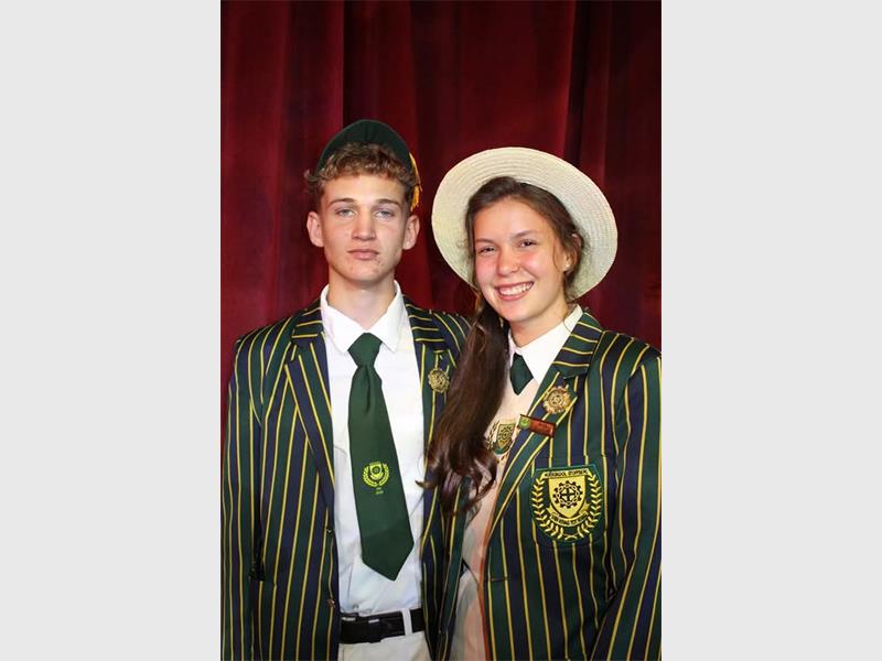 Die hoofseun en hoofdogter van Hoërskool Stoffberg is onlangs aangekondig, en deel hul insette vir die rol.