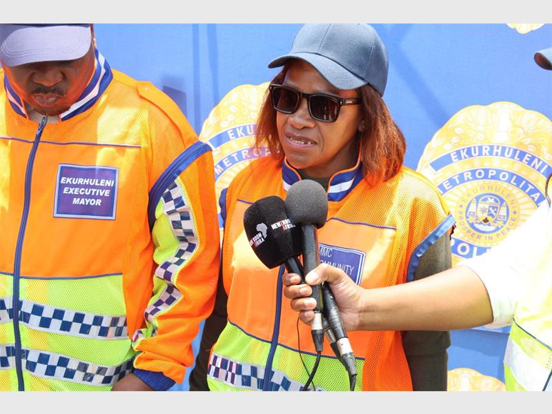 Ekurhuleni Mayor Nkosindiphile Xhakaza warned criminals that the city is not a playground for lawlessness during the EMPD’s festive safety launch, where 68 new vehicles were introduced to boost policing.
