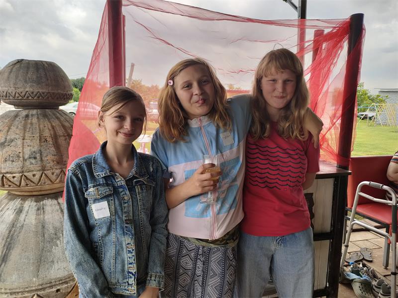 Children with disabilities from Brakpan were treated to a Christmas party with gifts and games.