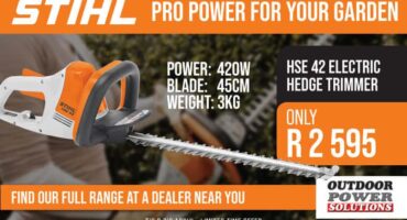 Stihl Summer - HSE42 Hedge Trimmer_780x470