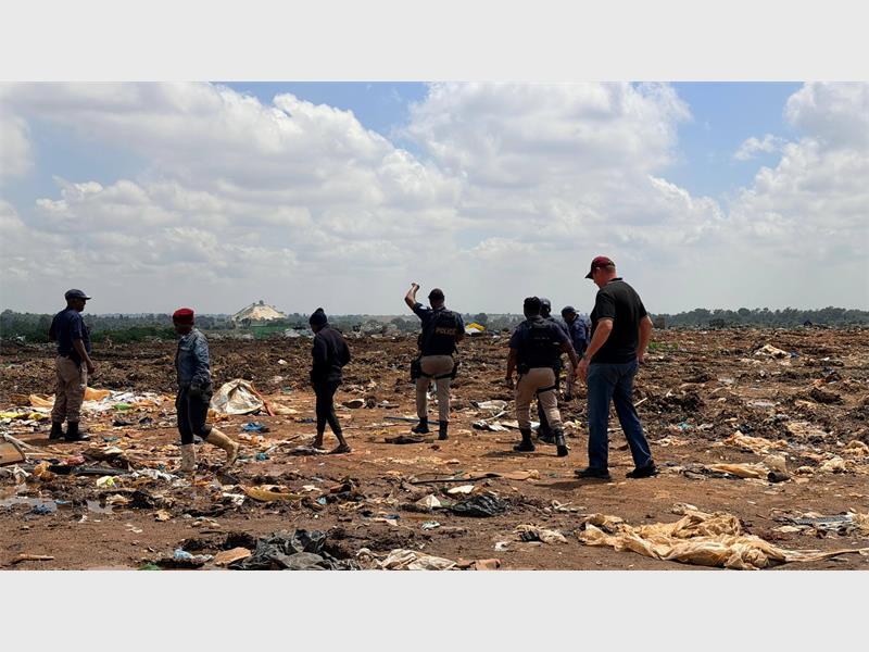 The landfill is still closed indefinitely as a way forward is being devised by the City of Ekurhuleni.