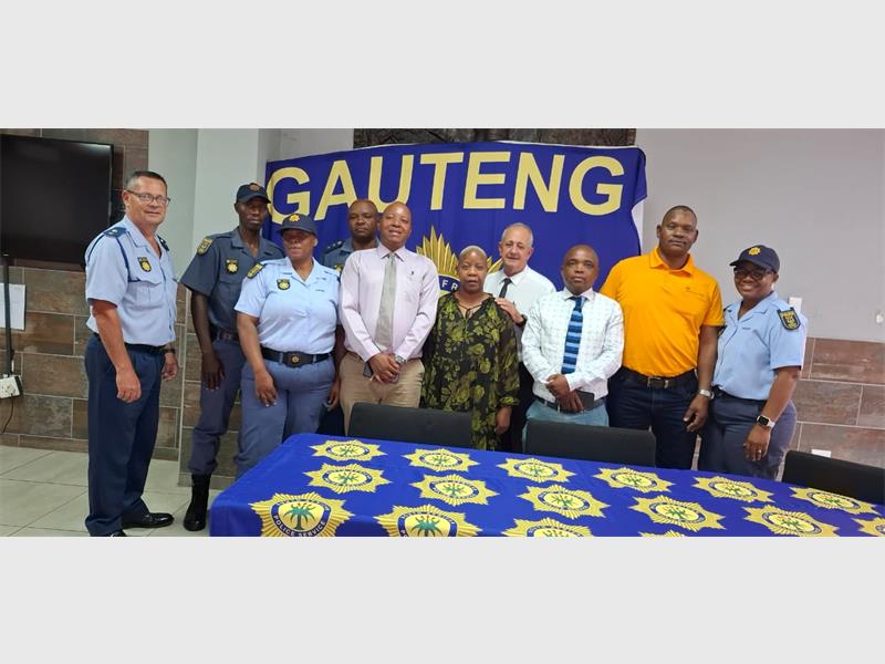 New Warrant Officers in detective and Vispol divisions at Brakpan SAPS.