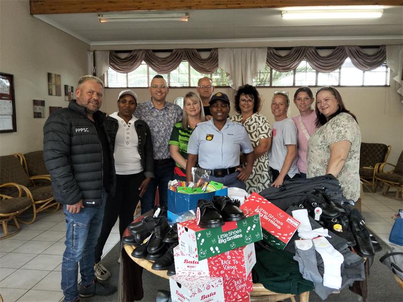 Die skool se nuwe hoof het 'n boodskap van dank gedeel.