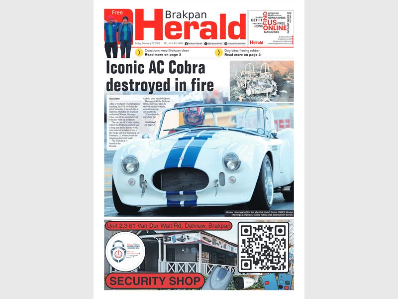 The Brakpan Herald is now operating from Caxton Media’s head office.