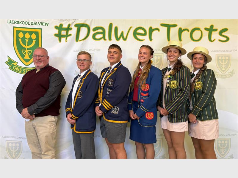 Die leerders was in 2020 by Laerskool Dalview in Graad Sewe, nou is hulle hoofleiers by hul onderskeie hoërskole.