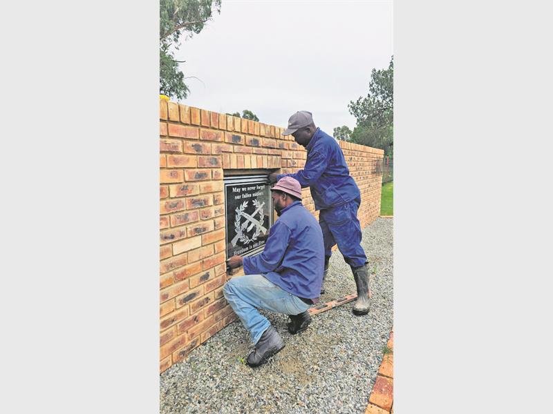 The Springs Mine and Military Museum started with the constructing of its Wall of Remembrance to honour fallen soldiers, including South African troops who died during the 2013 Battle of Bangui.