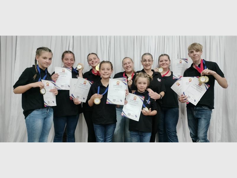 Dancers from the Brakpan-based dance studio achieved an average score of 85% at the recent NDSSA competition.