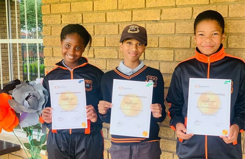 The Gauteng East Mathematics Olympiad saw impressive performances from Excel Edu Centre learners.