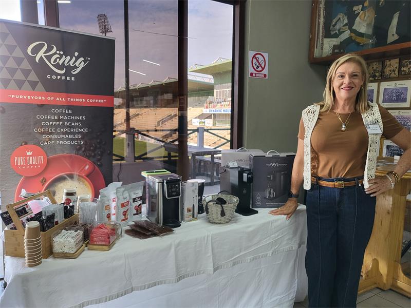 The periodical breakfast meeting for local businesses took place at the Brakpan Rugby Club.